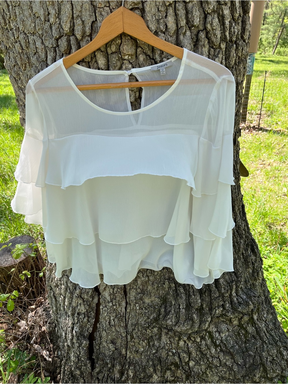⭐️Jodifyl Ruffled Blouse in size M